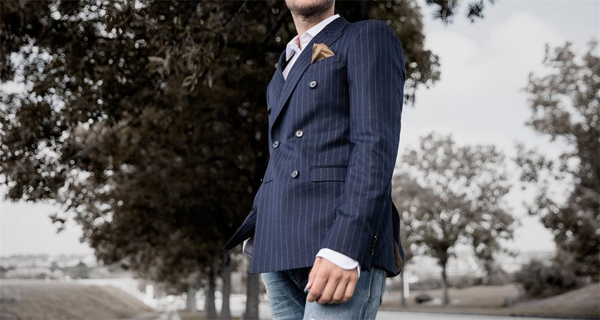Denim and Blazer